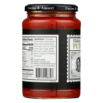 Cucinaamor C Amore Puttanesca Sce 1.05 Pound (Pack of 6)