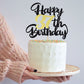 Klionjor 37Th Happy Birthday Cake Topper - Happy Birthday Decoration For 37Th Birthday Party - Gift Plugin (37)