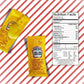Gift Set - Yellow Mustard Packets 25 Count (5.6g Each) with Spreader in Resealable Slide Seal Bag by CMC Products (25 Packets, M