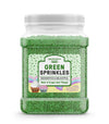 Unpretentious Green Sprinkles, Bright & Colorful, Decorative & Fun Topping For Baking (1.5 Pound)