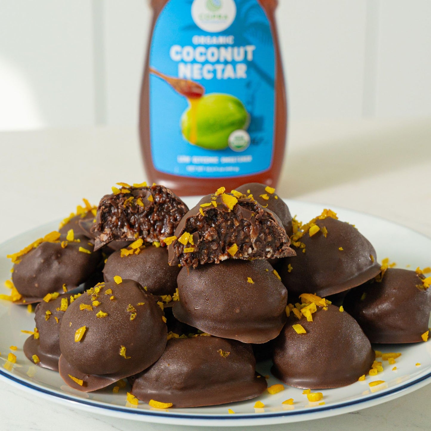 Copra Organic Coconut Nectar (HONEY Substitute) | Sugar Substitute | Vegan, Gluten Free, Non-GMO | 1 Unit x 15.5 oz bottle