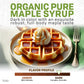 Maple Valley Organic Pure Maple Syrup, Dark & Robust, 64 Fl Oz Plastic Jug