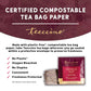 Teeccino Vanilla Nut Herbal Tea - Caffeine-Free, Prebiotic, 10 Bags (Pack of 6)