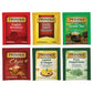 Twinings Variety Pack Tea Bags, English Breakfast, Earl Grey, Lemon Ginger, Peppermint, Green & Chai, 25 Count (Pack of 6)