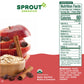 Sprout Organic Baby Food, Stage 2 Pouches, Apple Oatmeal Raisin With Cinnamon, 3.5 Oz Purees (Pack Of 12)