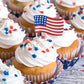 Memorial Day Sprinkles - Patriotic Star Sprinkles 10 Ounce - Fourth Of July - Red White And Blue Sprinkles For Cake Decorating