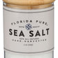 Florida Pure Sea Salt - Natural Unrefined 80+ Minerals - 4 oz Jar