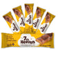 7TH HEAVEN Vegan Oat Milk Chocolate Snack Bars - Non-GMO, Dairy-Free, 6-Pack (Peanut Butter & Cornflakes)