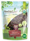 Food to Live Organic Raisins, Thompson Seedless, Sun-Dried, Non-GMO, Kosher, 8 Ounces