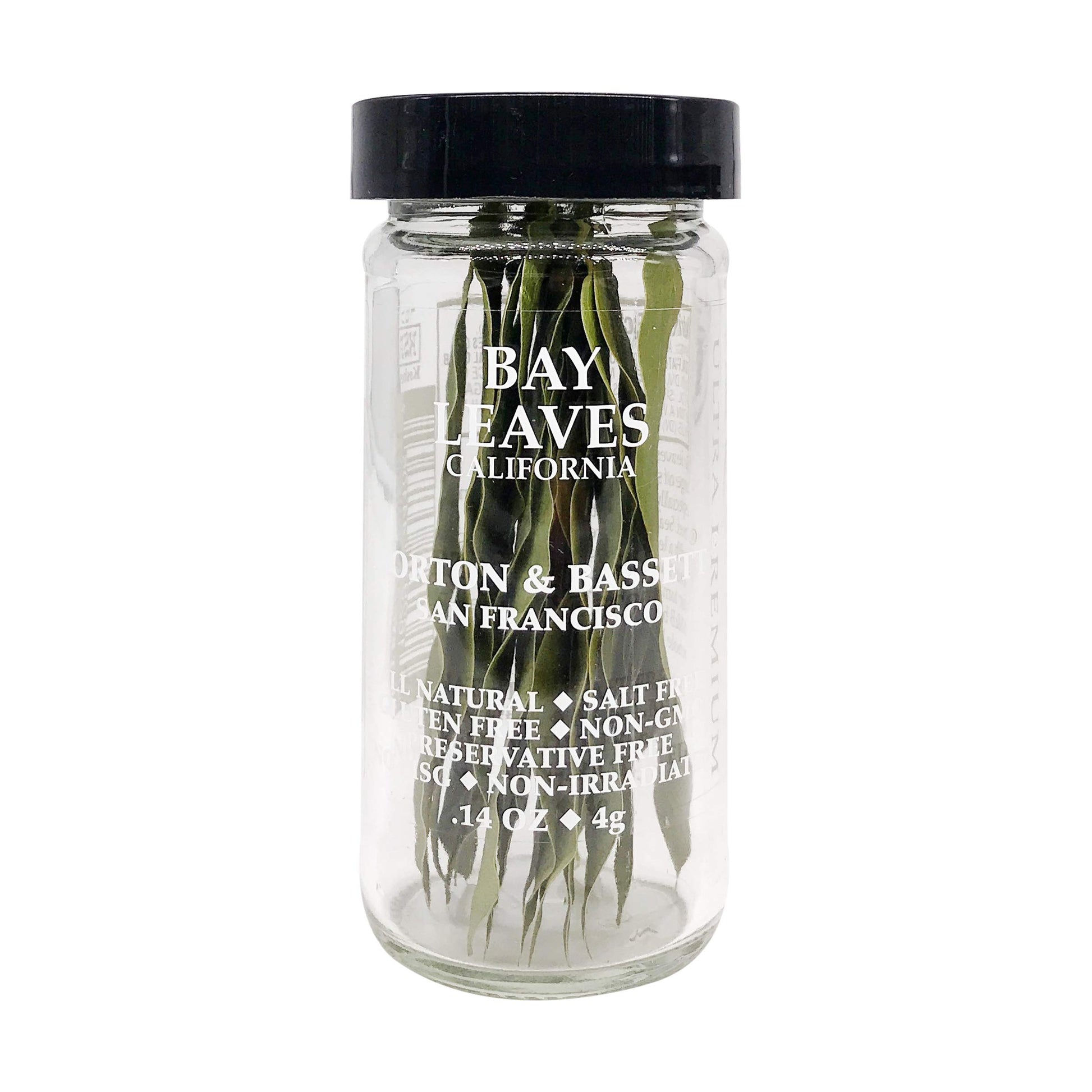Morton & Bassett Bay Leaves, 0.14-Ounce Jar, Flavorful Culinary Herb, Pack of 1