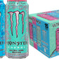 Monster Energy Ultra Variety Pack, Blue Hawaiian, Ultra Vice Guava, Ultra Fantasy Ruby Red, Sugar Free Energy Drink, 16 Ounce (P