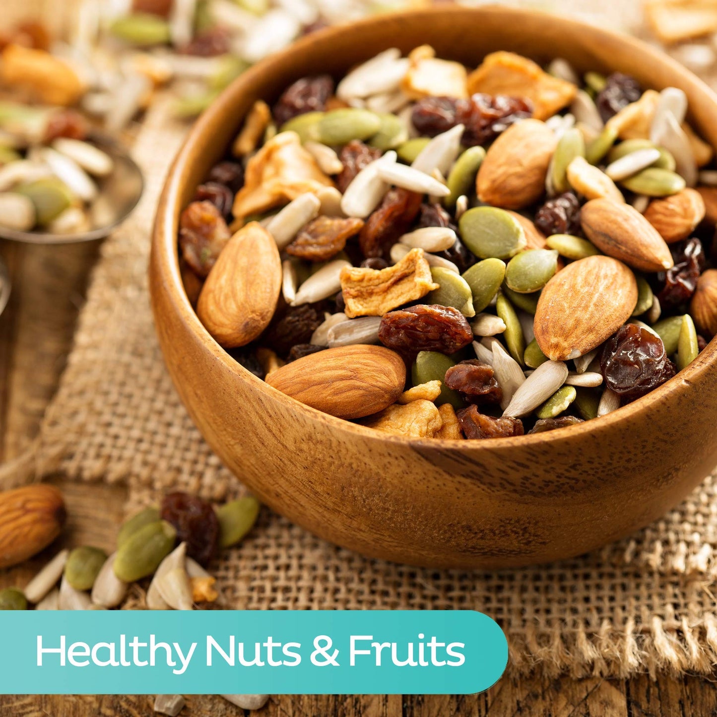 Trail Mix Individual Nut Snacks For On-The-Go | 12 Convenient Nut Snacks For School | Bulk Nuts Variety | Individual Packs (1.5