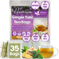 FRESHDRINKUS Ginger Tulsi Herbal Tea Bags, 35 Count, 100% Natural, Vegan, Eco-conscious