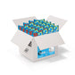 Ring Pop Bulk Lollipop Pack - 70 Count Blue Raspberry Flavored Candy, Individually Wrapped, Great for Parties and Stocking Stuffers