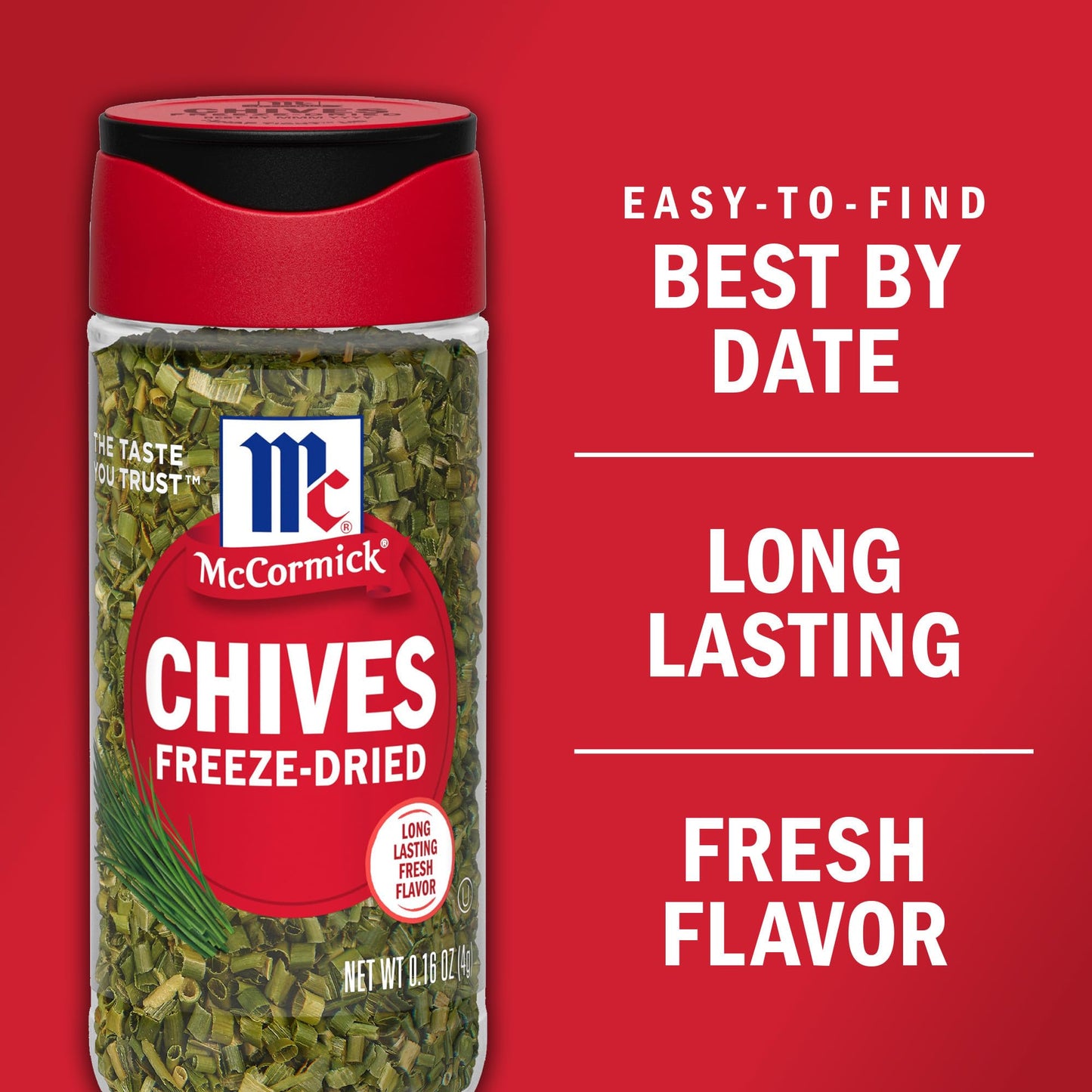 McCormick Freeze-Dried Chives, 0.16 Oz