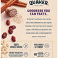 Quaker Instant Oatmeal, Raisin & Spice, Breakfast Cereal, 10 Count , 1.51 Oz Packets Per Box (Pack Of 4)