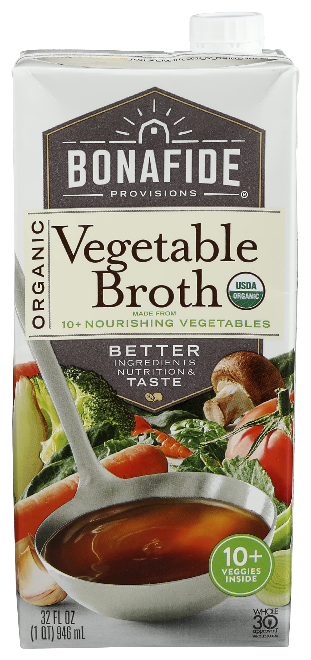 Og2 Bona Vegetable Broth ( 6 X 32 Oz   )