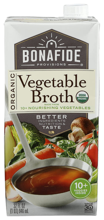 Og2 Bona Vegetable Broth ( 6 X 32 Oz   )