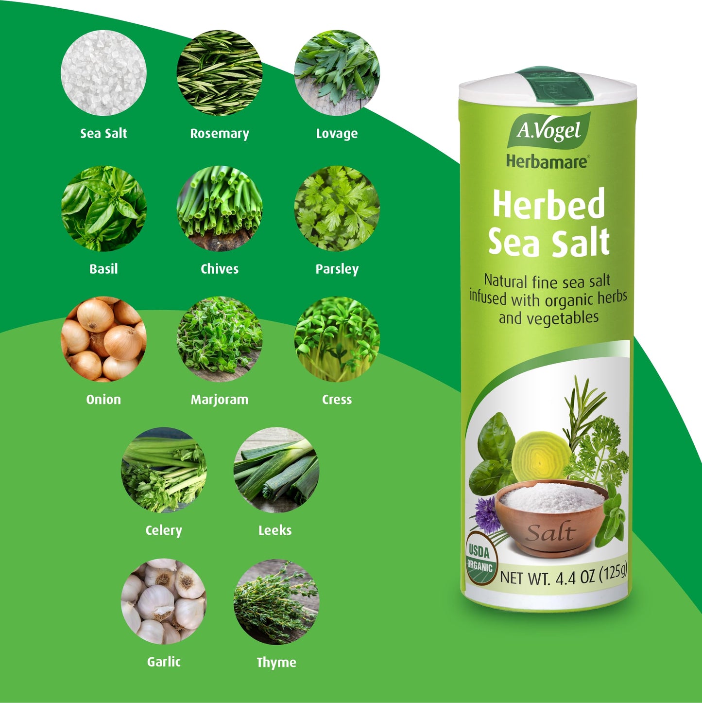 A Vogel Organic Herbamare, 4.4 oz