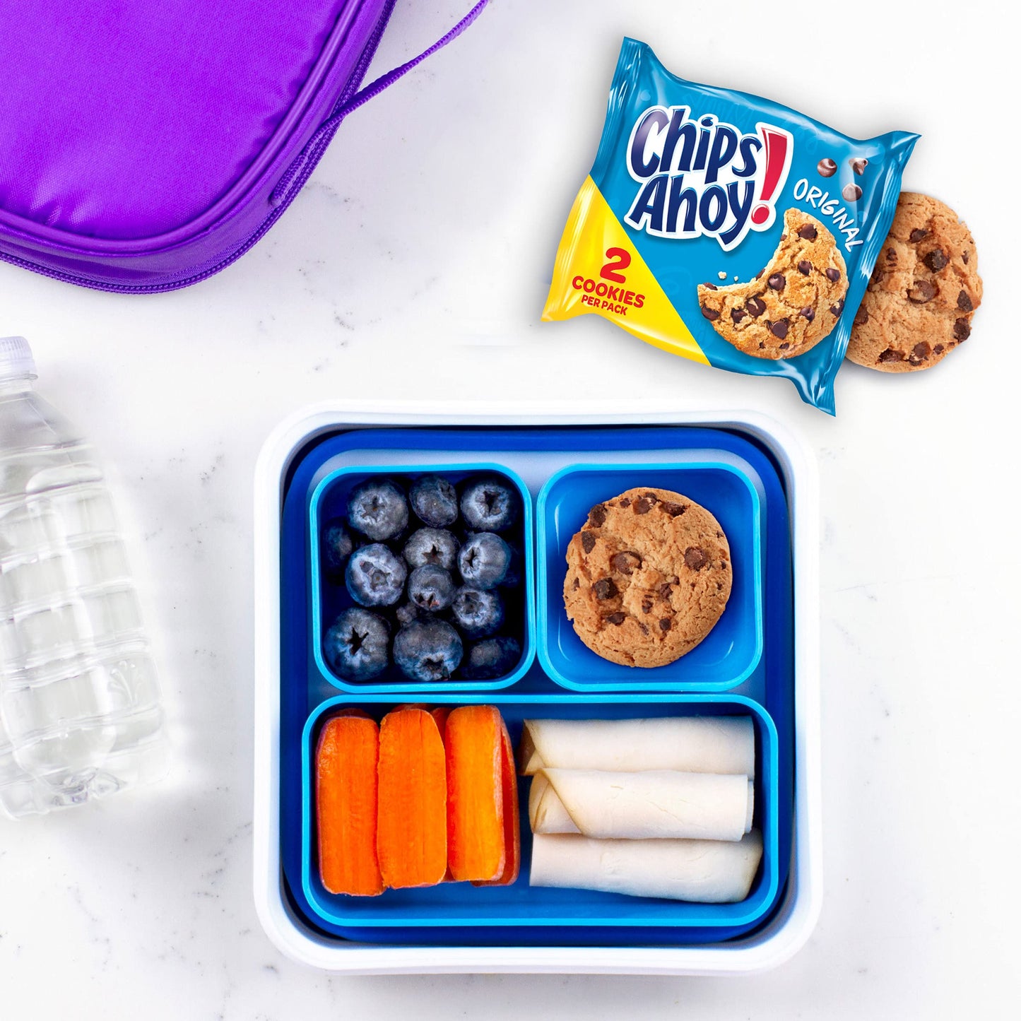 Chips Ahoy! Original Chocolate Chip Cookies, 18 Snack Packs, 0.77 Ounce Each