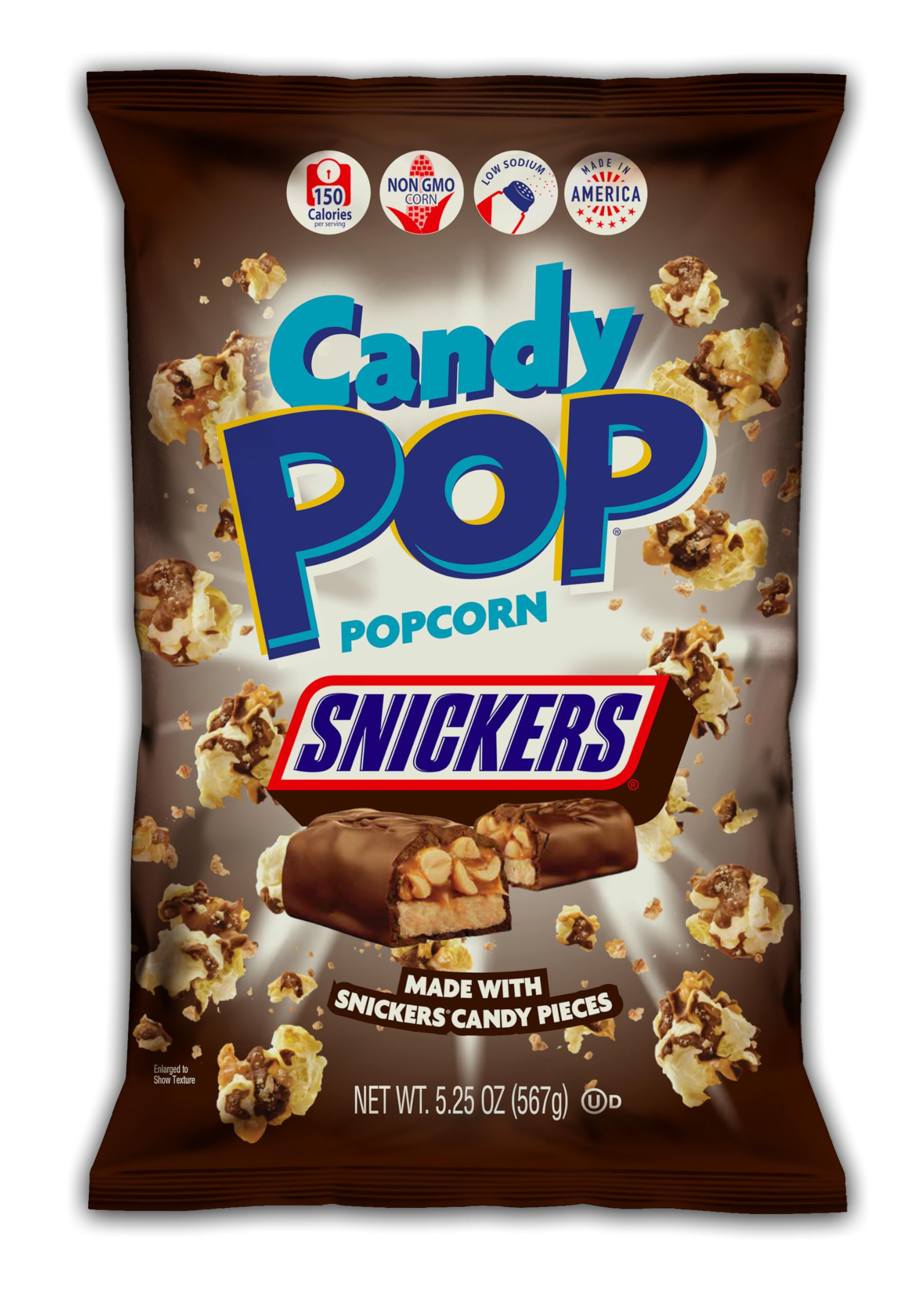 Candy Pop Snickers Popcorn (2-pack)