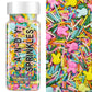 Pastel Sprinkles for Cake Decorating, 3.53oz Spring Bunny Sprinkle Mix, Edible Easter Sprinkles for Baking, Ice Cream, Cookies, 