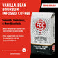 Fire Department Coffee Vanilla spirit-inspired flavor Coffee Beans - Whole Bean, Non-  ic, Roasted in the USA, 12 oz (Pack of 2)