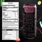 ABE All Black Everything Sugar Free Energy Drink | 200mg Caffeine | 0 Calories | 12 Pack | Fruit Candy Flavor