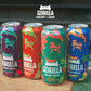Gorilla Energy Drink, Cherry Berry, 200Mg Natural Caffeine, Real Fruit Juice Squeezed & Concentrated, L-Theanine, Taurine, Ginseng, Acetyl L-Carnitine, No Added Sugar And No Artificial Colors, 12 Pack