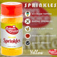 Bakers Choice Yellow Sprinkles For Baking - Jimmies Sprinkles For Ice Cream Toppings - Dairy Free, Kosher 2.8 Oz.