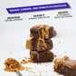 Rainbow Nut Butter, Caramel Candy Bar Peanut Butter Spread, Treat, Snack, Chocolate Bar Consisting Of Nougat Topped With Caramel