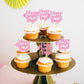 Ercadio 24Pcs Nurse Cupcake Toppers Happy Nurse Day Nursing School Graduation Cupcake Picks Thank You For Medical Nurse Themed B