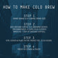 Stone Street Cold Brew Coffee, 100% Arabica, Low Acid, Dark Roast, 5 LB