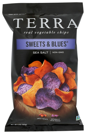 Terra Sweets And Blues Sea Salt Chips, 5.75 Oz