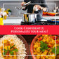 Tikka Masala Indian Curry Simmer Sauce By Flavor Temptations | Easy Recipe, Vegan, Gluten-Free, Low Sodium (8 Fl Oz Glass Bottle