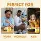 5 Oz Enhanced Freeze-Dried Mango Sliced, Freeze Dried Fruit Mangoes, Crunchy Natural Snack With Low Calories, Fresh Mango-Chips, Fruit Snacks For Kids, Travel, Smoothie, Yogurt, Baked Goods, Holiday Gifts