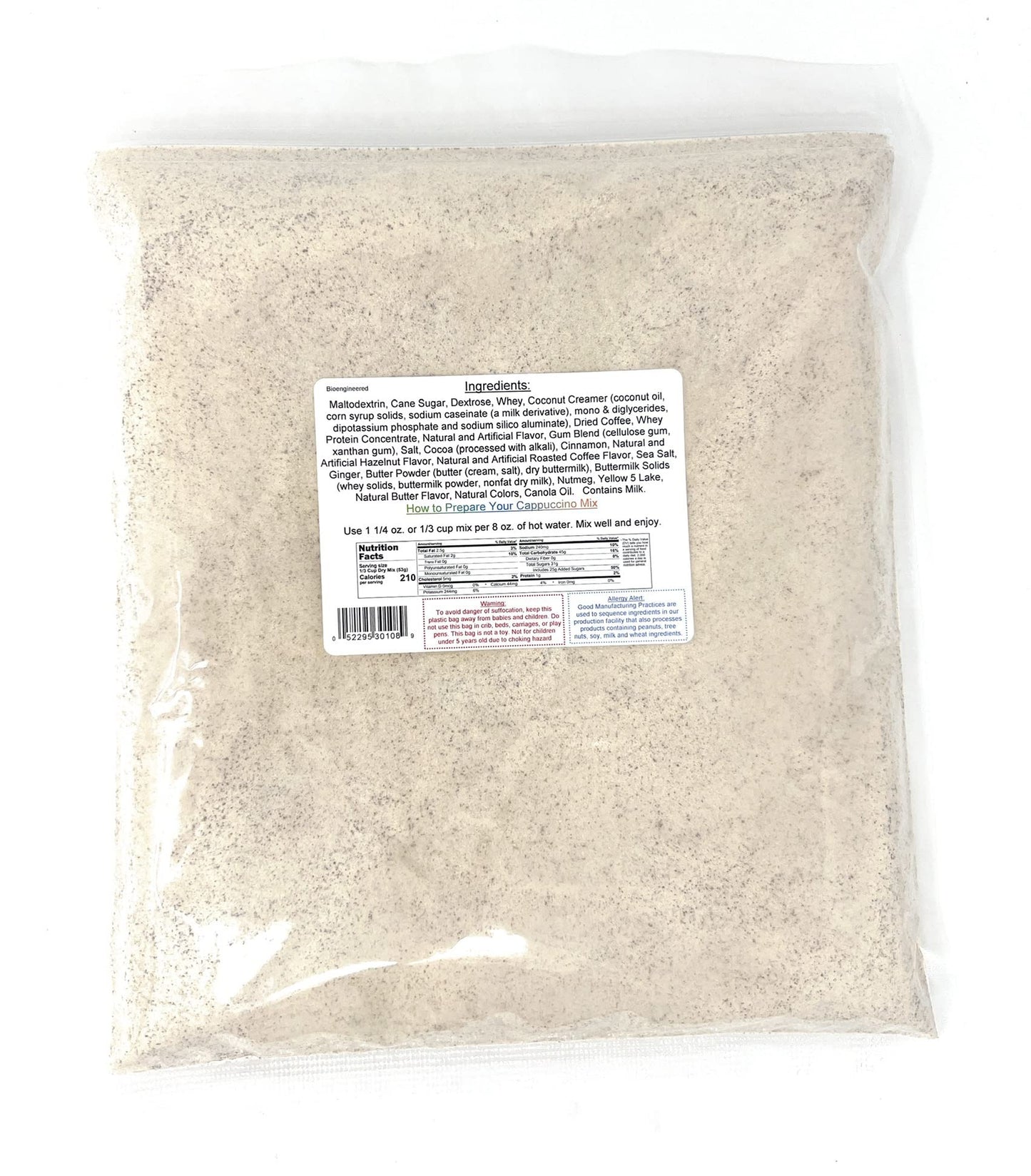 Pumpkin Spice Instant Cappuccino Mix ~ 2 Lbs.