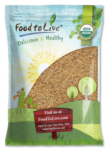 Food to Live Organic Oat Groats, 5 Pounds - 100% Whole Grain, Non-GMO Seeds, Kosher, Raw, Non-Irradiated, Vegan, Bulk, Low Glyce
