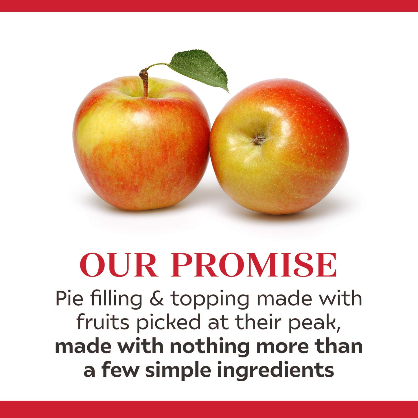 Duncan Hines Comstock Simply Pie Filling, Apple, 21 Ounce (Pack of 8)