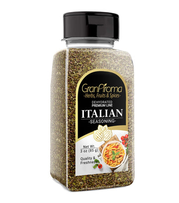 GranAroma Italian Seasoning Spice Blend, 3 oz, Versatile Flavor for Italian Cuisine