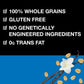 Kind Healthy Grains Granola, Healthy Snack, Vanilla Blueberry Granola With Flax Seeds, Snack Mix, 3 Count, 33 Oz Total
