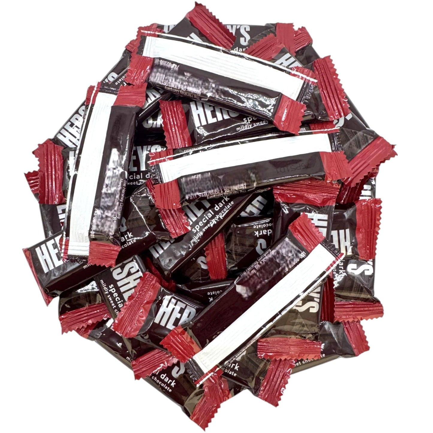Special Dark Mildly Sweet Chocolate Snack Size Mini Bars-1.5 lbs Delicious Dark Chocolate Minis Individually Wrapped Candy Bars-Conveniently Packaged for Freshness and Taste(24 oz)