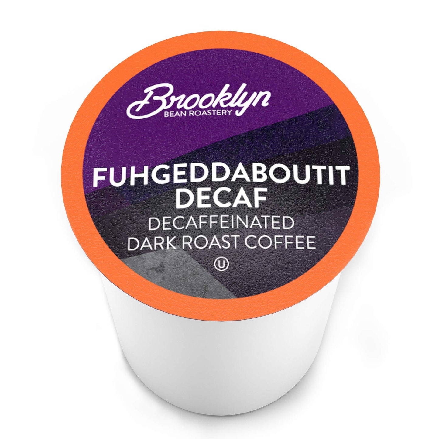 Brooklyn Beans Coffee Pods Fuhgeddaboutit Decaf 40 Count Compatible with K Cup malt-inspired