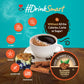 Smart Sips Coffee Blueberry Cinnamon Cspirit-inspired flavorble Medium Roast Single Serve Pods 24 Count Compatible with Keurig K-Cup malt-inspired