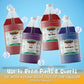 Hawaiian Shaved Ice Syrup Gallon, Strawberry Flavor, Great For Slushies, Italian Soda, Popsicles, & More, No Refrigeration Needed, Allergy-Friendly, Perfect For Snowcone Stand And Coffee Shop Owners