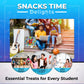 Mix Snacks Variety Pack for Adults - 42 Count Chips, Cookies & Candy Bulk Snack Box Food Gifts - Assorted Healthy Variety Care P