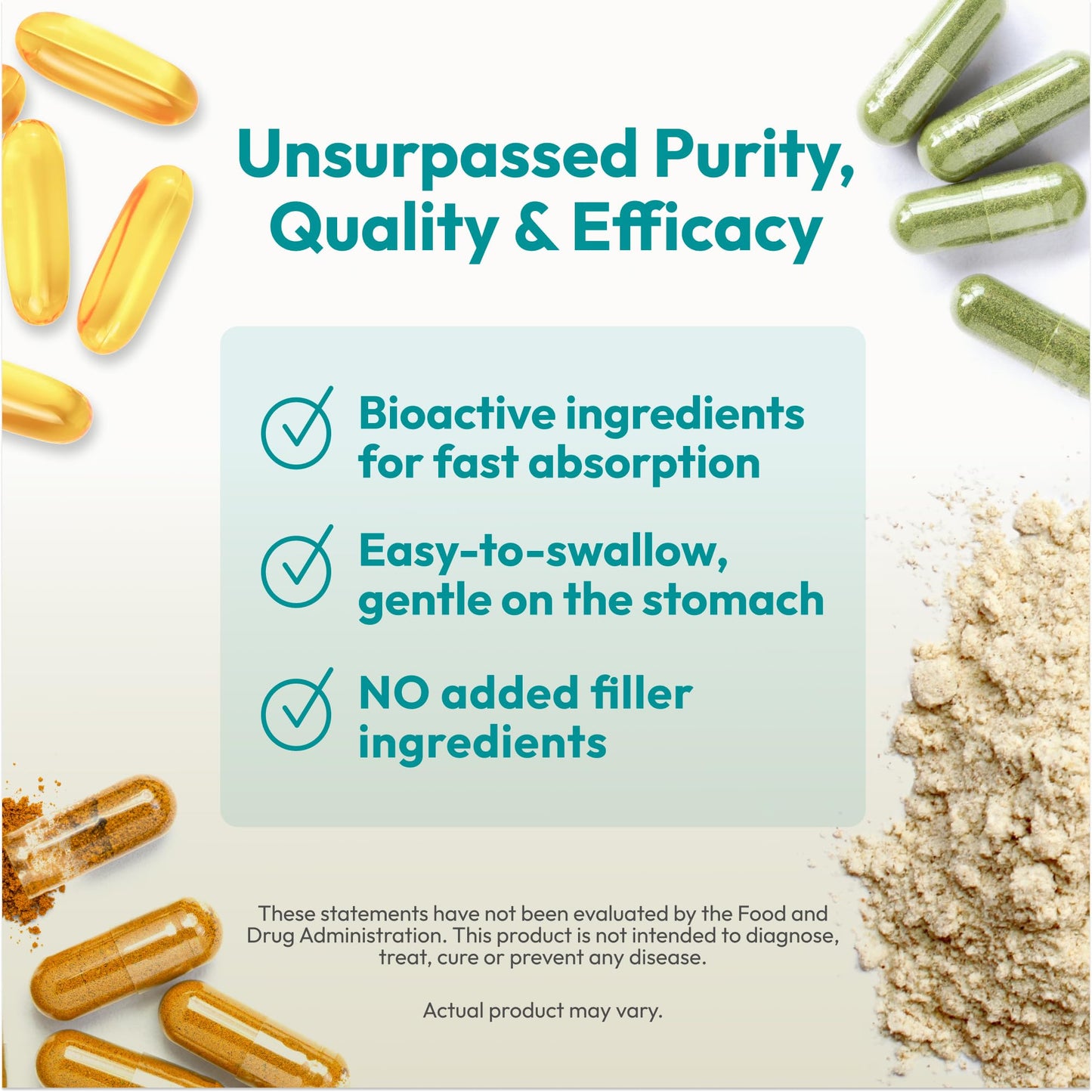 ANDREW LESSMAN Saffron compact pieces - Standardized Extract for Mood Support - 120 Count