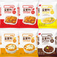 Yopokki Instant Tteokbokki Pack Set (6 Packs - 2 Sweet Mild Spicy, 2 Cheese, 1 Onion Butter, 1 Jjajang) Korean Street Food With