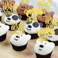 24 Pcs We Can Bearly Wait Cupcake Toppers Glitter Balloon Bear Cupcake Picks For Gender Reveal Baby Bear Theme Baby Shower Kids