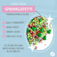 Sweets Indeed Sprinkles  Edible Sprinkle Mix  Perfect for Cake Decorations  Baking  Ice Cream  Cookies  Cupcake Topper  4 ounces (Christmas)